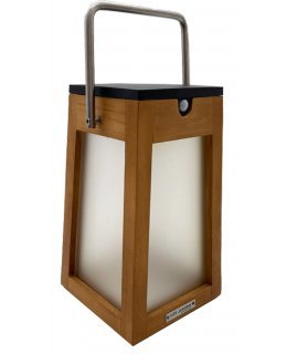 Les Jardins TECK140-300 Tecka Solar Outdoor LED Lantern 